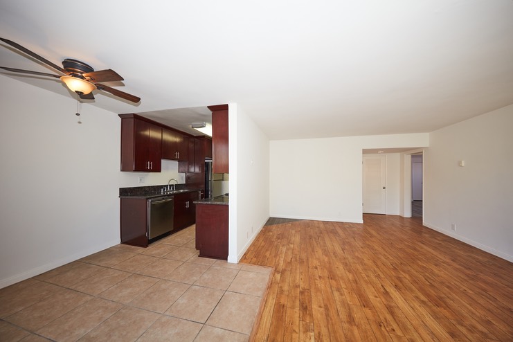 Living Room Kitchen